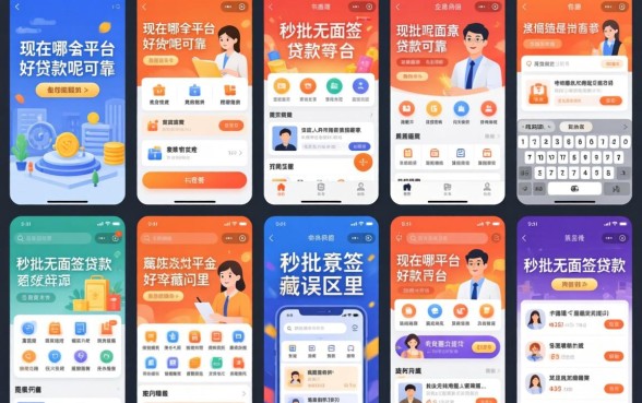 我试了十几个平台，发现现在哪个平台好贷款呢可靠，秒批无面签贷款平台竟然藏在误区里