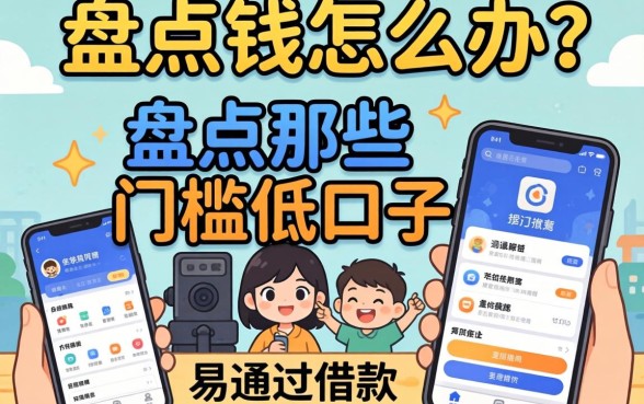 急需用钱怎么办？盘点那些门槛低的口子，易通过的借款平台有哪些软件？