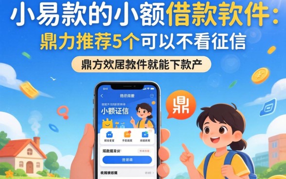 容易下款的小额借款软件，鼎力推荐5个可以不看征信就能下款的app