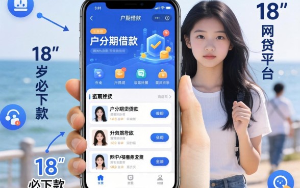 黑户分期借款的软件，细致阐述五个18岁必下款的网贷平台