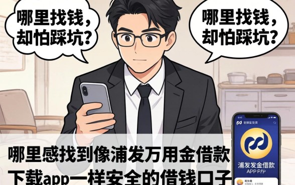 急需用钱却怕踩坑？哪里能找到像浦发万用金借款app下载一样安全的借钱口子？
