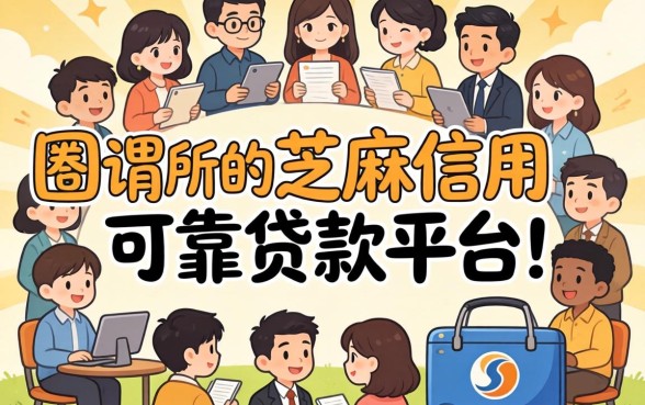 我试了一圈发现，所谓的芝麻信用可靠贷款平台，其实根本不是你想的那样