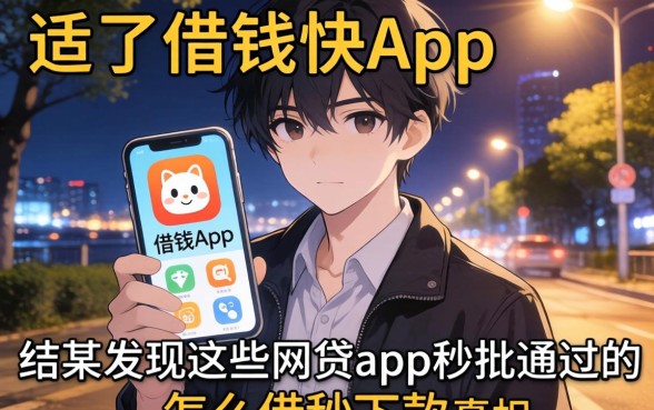 我半夜试了借钱快app怎么借秒下款，结果发现这些网贷app秒批通过的真相