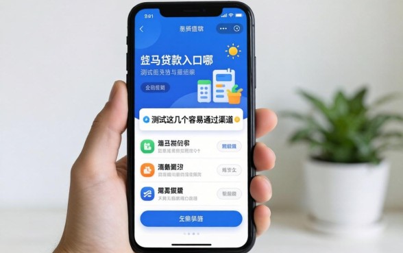 立马到贷款app入口在哪?实测这几个容易通过的渠道