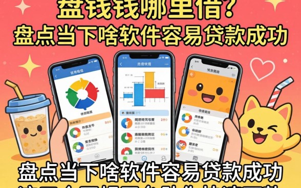 急需用钱哪里借？盘点当下啥软件容易贷款成功，这五个正规平台助你快速下款