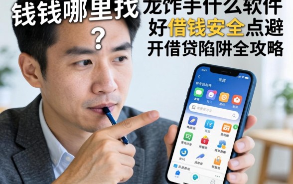 急需用钱哪里找？手机什么软件好借钱安全点？避开借贷陷阱全攻略