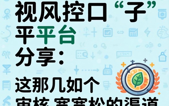 无视风控口子平台分享：这几个审核宽松的渠道