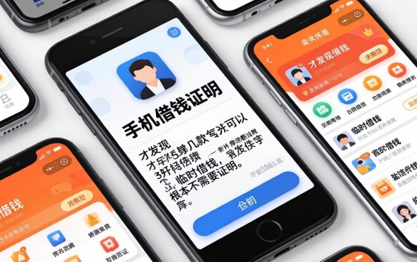 我翻遍了手机借钱证明怎么开，才发现这几款手机可以临时借钱的软件根本不需要证明