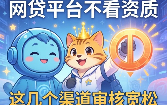 揭秘哪些网贷平台不看资质的,这几个渠道审核宽松