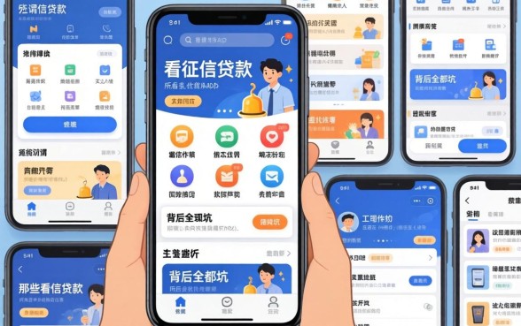 我试了十几个平台才发现,那些所谓不看征信的贷款app,背后全是坑