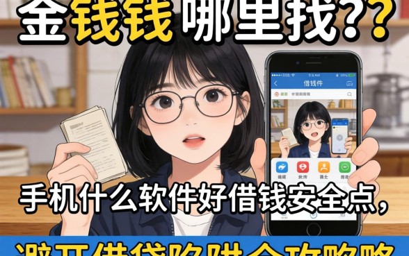 急需用钱哪里找？手机什么软件好借钱安全点？避开借贷陷阱全攻略