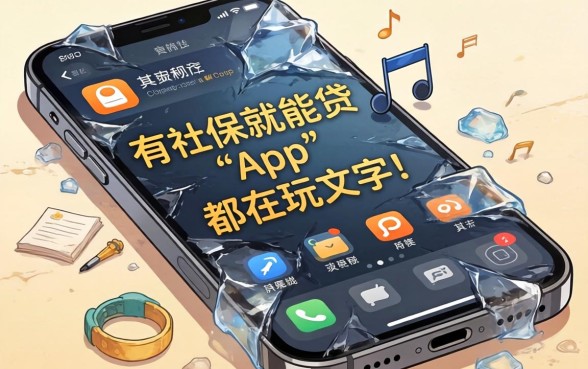 我翻烂了手机，发现那些号称有社保就能贷的app其实都在玩文字游戏