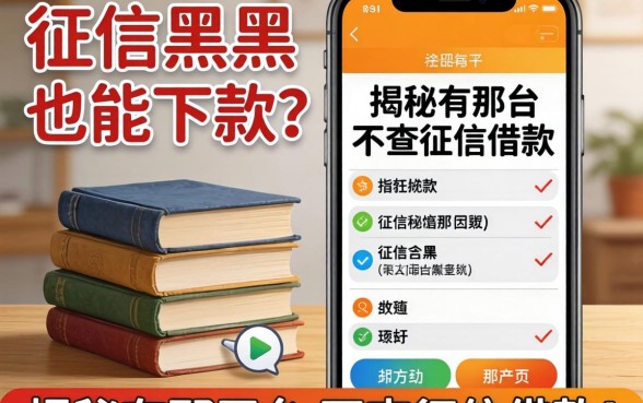 无视征信黑户也能下款?揭秘有那平台不查征信借款
