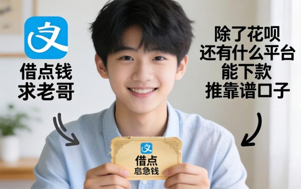 本人刚满18岁想借点钱急用，除了花呗还有什么平台能下款？求老哥推荐靠谱口子！