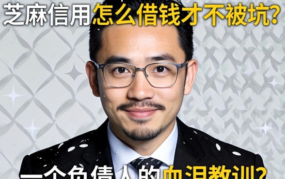 芝麻信用怎么借钱才不被坑？一个负债人的血泪教训