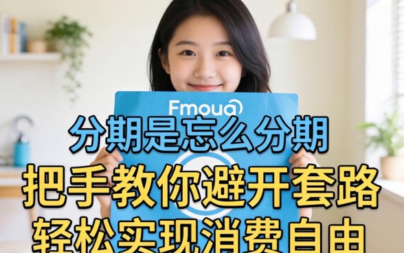网上分期是怎么分期的?手把手教你避开套路,轻松实现消费自由
