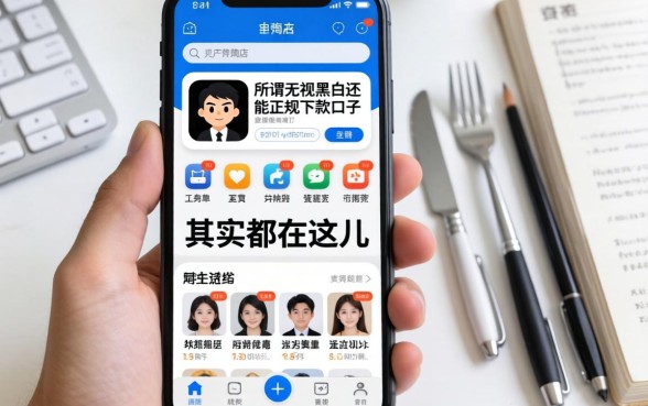 我翻遍了手机应用商店，发现所谓无视黑白还能正规下款的口子，其实都在这儿