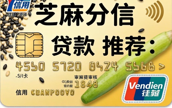 芝麻分信用卡贷款推荐：审核宽松的几个实用口子