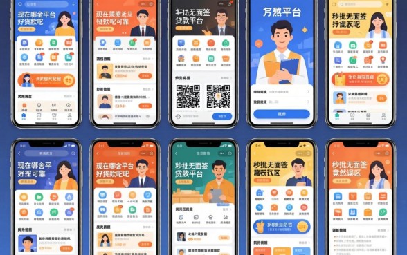 我试了十几个平台，发现现在哪个平台好贷款呢可靠，秒批无面签贷款平台竟然藏在误区里