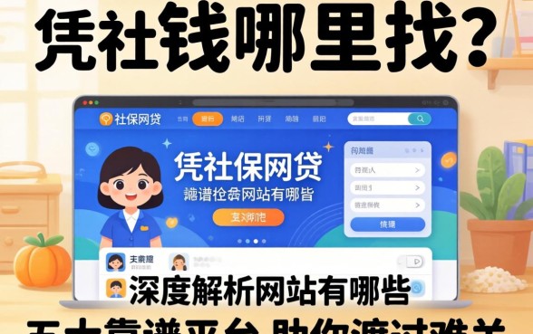 急需用钱哪里找？凭社保网贷的网站有哪些？深度解析五大靠谱平台助你渡过难关