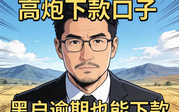 我测试了2026年高炮下款口子，发现黑户逾期也能下款背后的真相