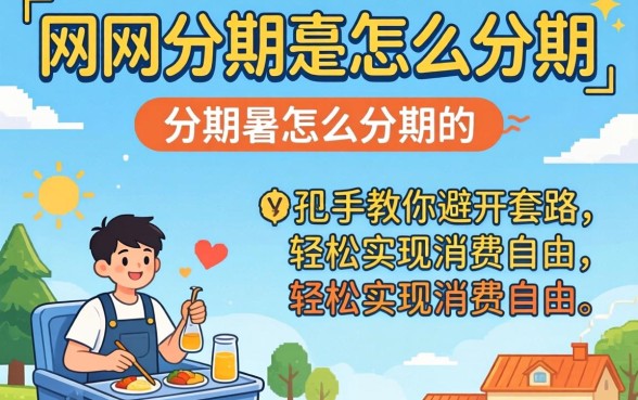 网上分期是怎么分期的?手把手教你避开套路,轻松实现消费自由
